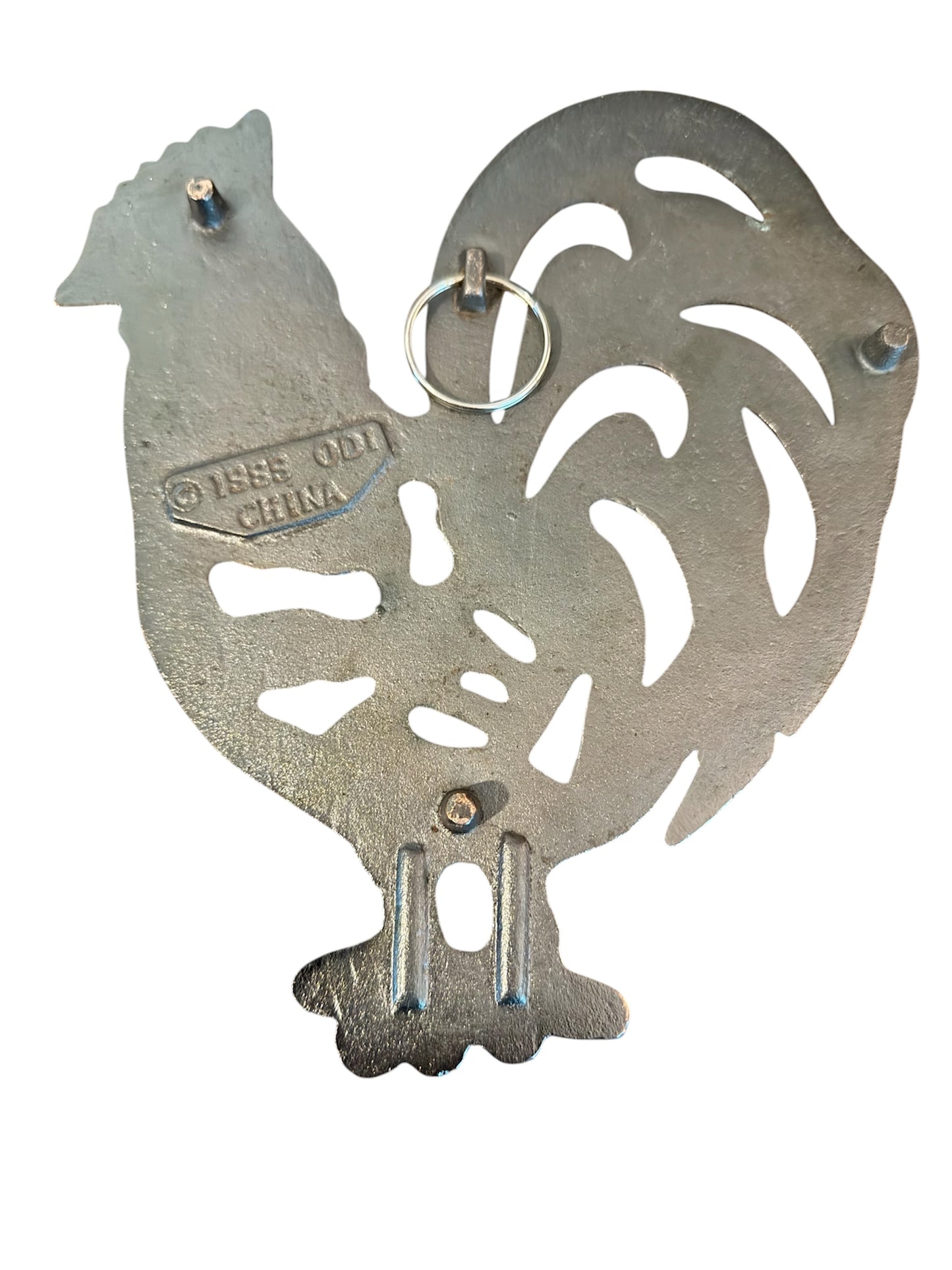 Copper Vintage Rooster Trivet | Farmhouse Kitchen Decor | Rustic Wall Hanging