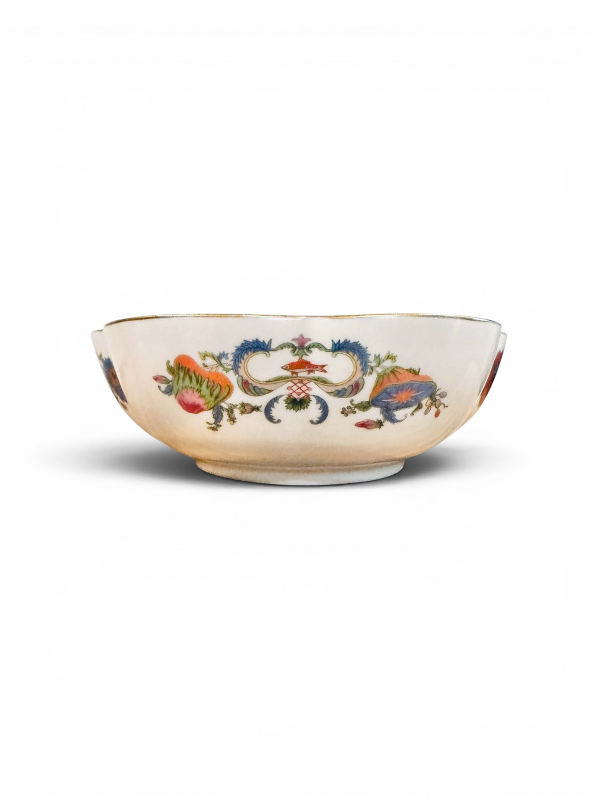 Ceralene Raynaud Limoges “Vieux Chine” Vintage Melon Bowl – Made in France | 5.25”