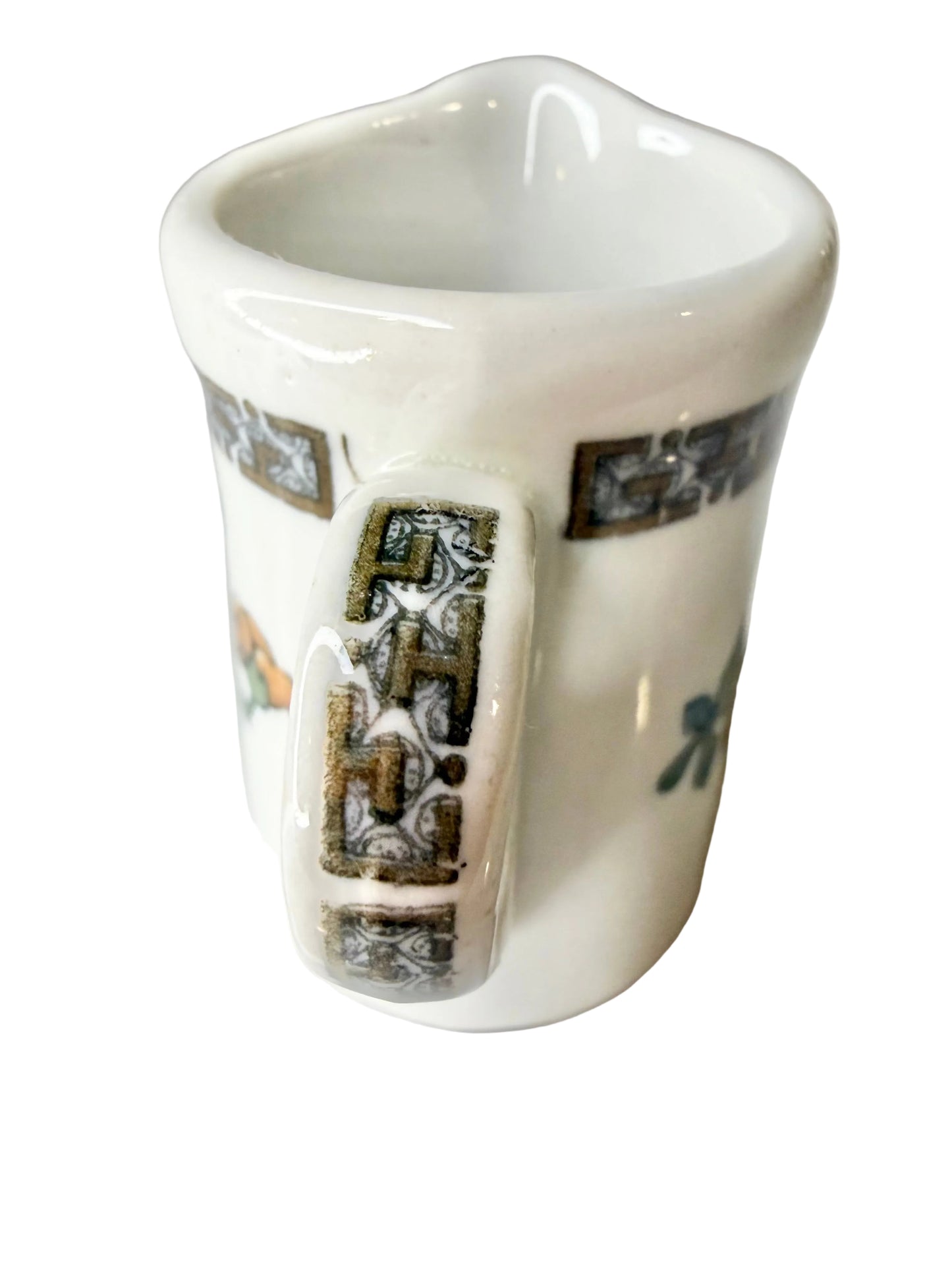 Rare Vintage Pullman Railroad Indian Tree Creamer | Authentic Railroad Dining Car China | 1930’s