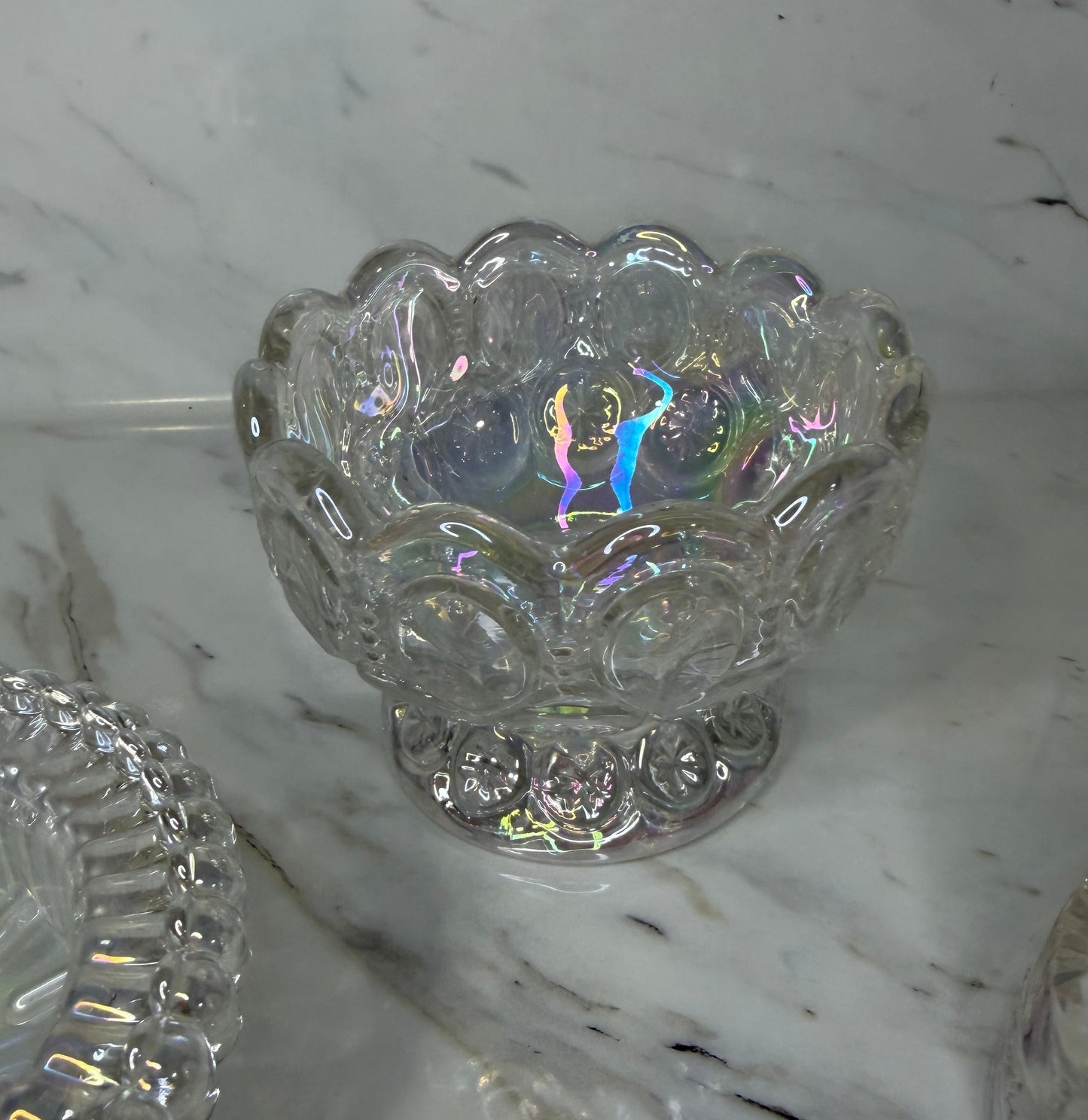 Moon & Star Crystal Carnival | Weishar | Glass Fairy Lamp – 3 Piece