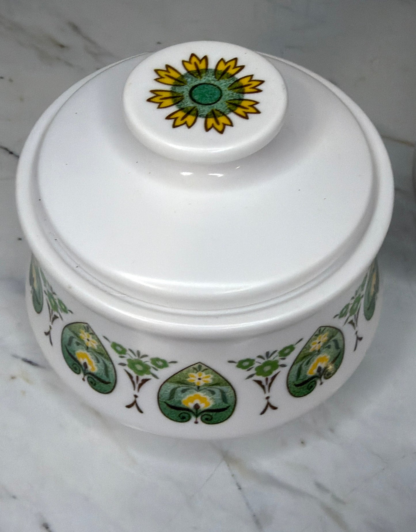 Noritake Progression China – Palos Verde (9020) Sugar & Creamer Set | Mid-Century Modern | Made in Japan | 1969–1979