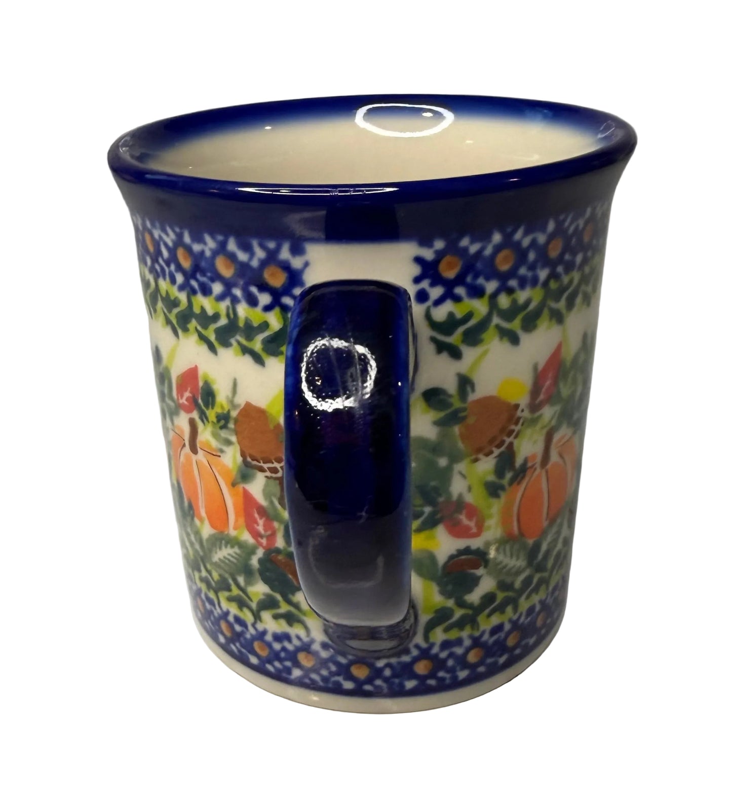 Handcrafted Polish Pottery Mug – Ceramika Kalich “Jan,” Bolesławiec, Poland (Unikat Pattern)
