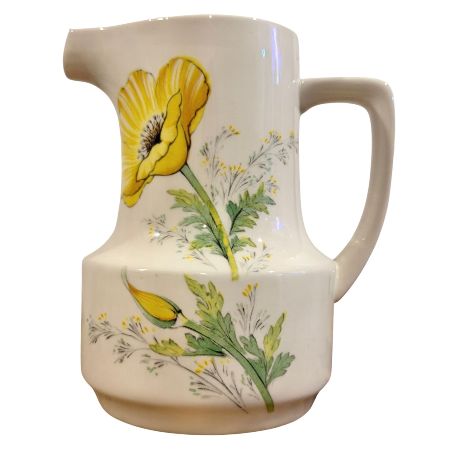 Noritake Craftone Buttercup Vintage(8769) Sugar Bowl, Creamer & Salt + Pepper Shaker Set | Made in Japan | 1970s
