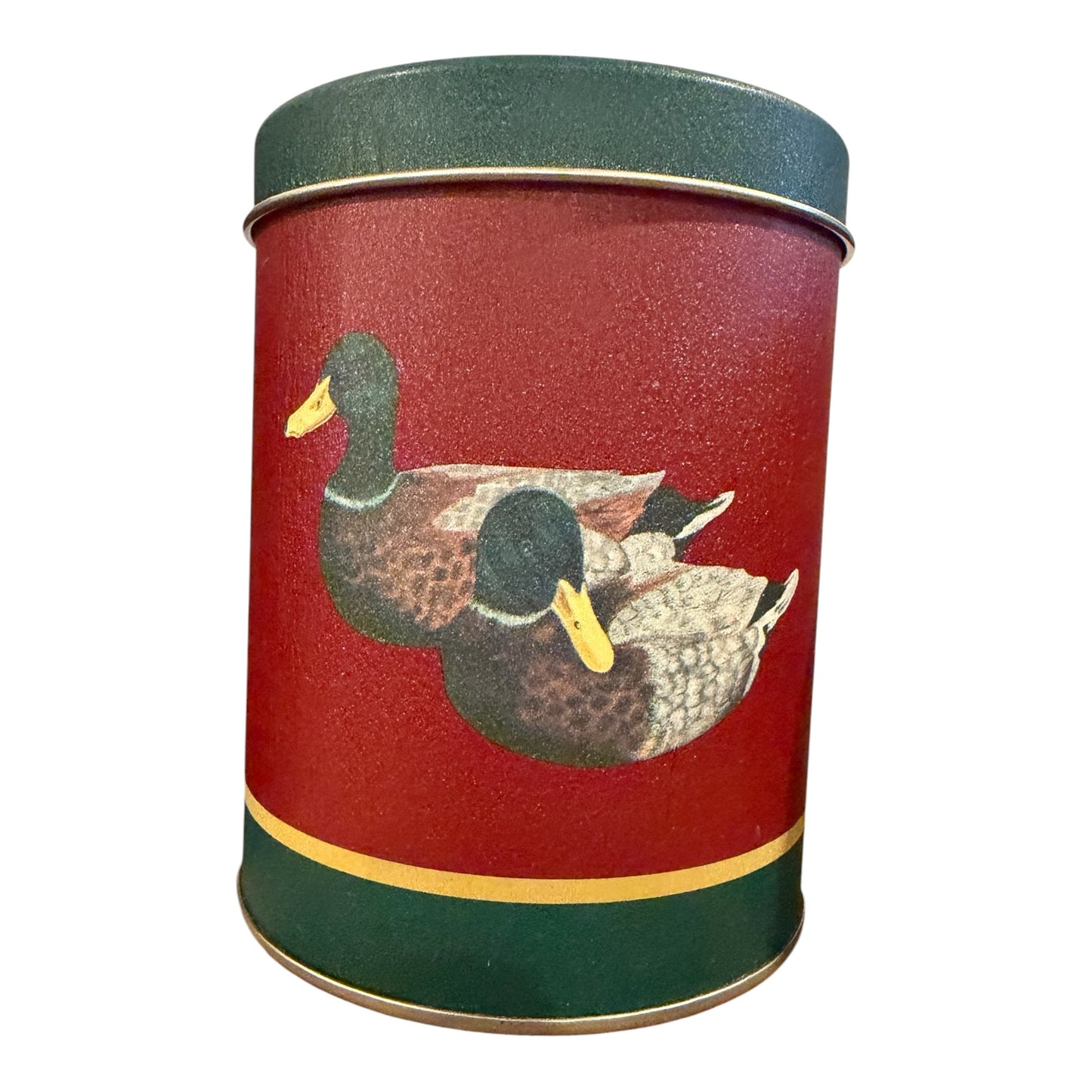 1980s Wang’s International Mallard Duck Nesting Tin Canister Set (Set of 3)
