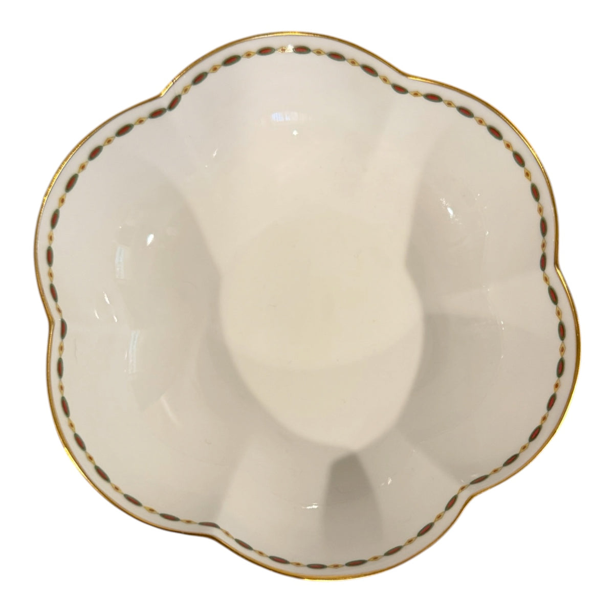 Ceralene Raynaud Limoges “Vieux Chine” Vintage Melon Bowl – Made in France | 5.25”