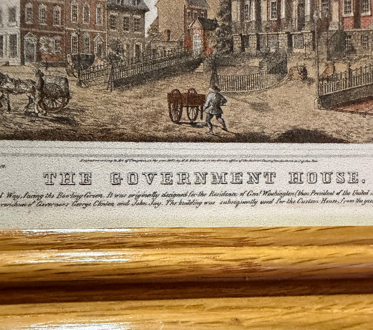 The Government House New York City Framed Book Print | Flea & Frame Creation | 9” x 7”