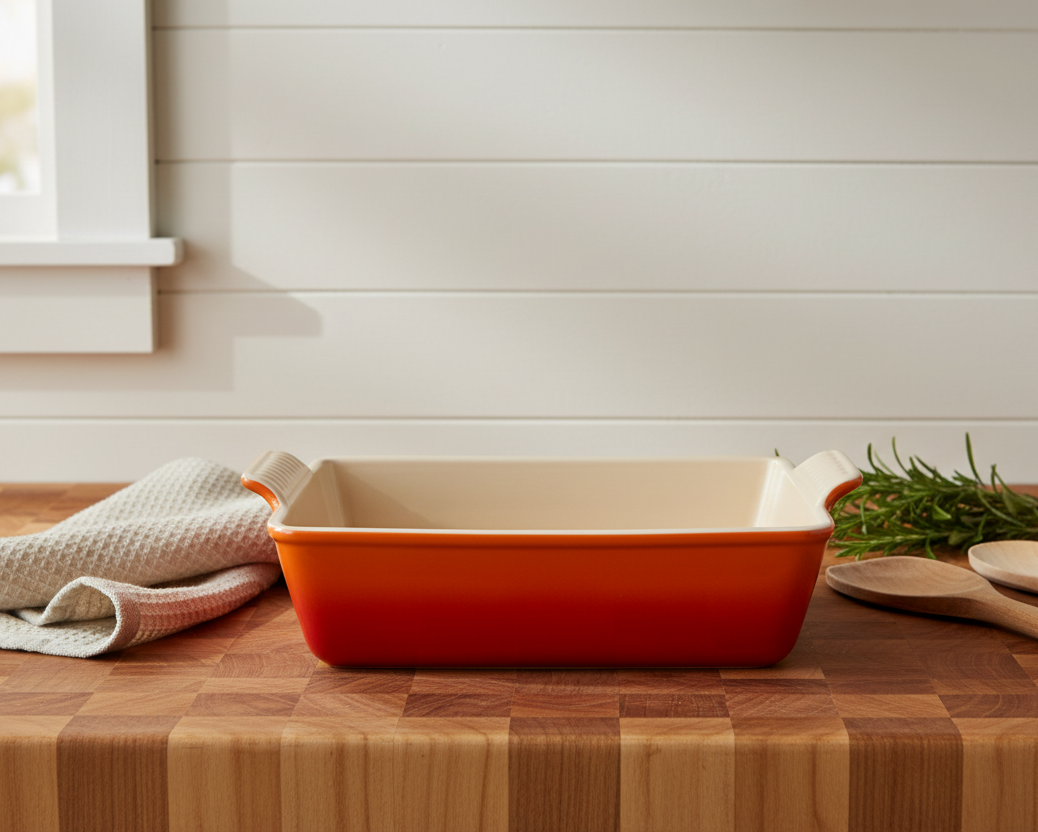 Le Creuset Heritage Loaf Pan – Flame