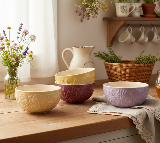 Mason Cash “In the Meadow” Set of 4 Prep Bowls