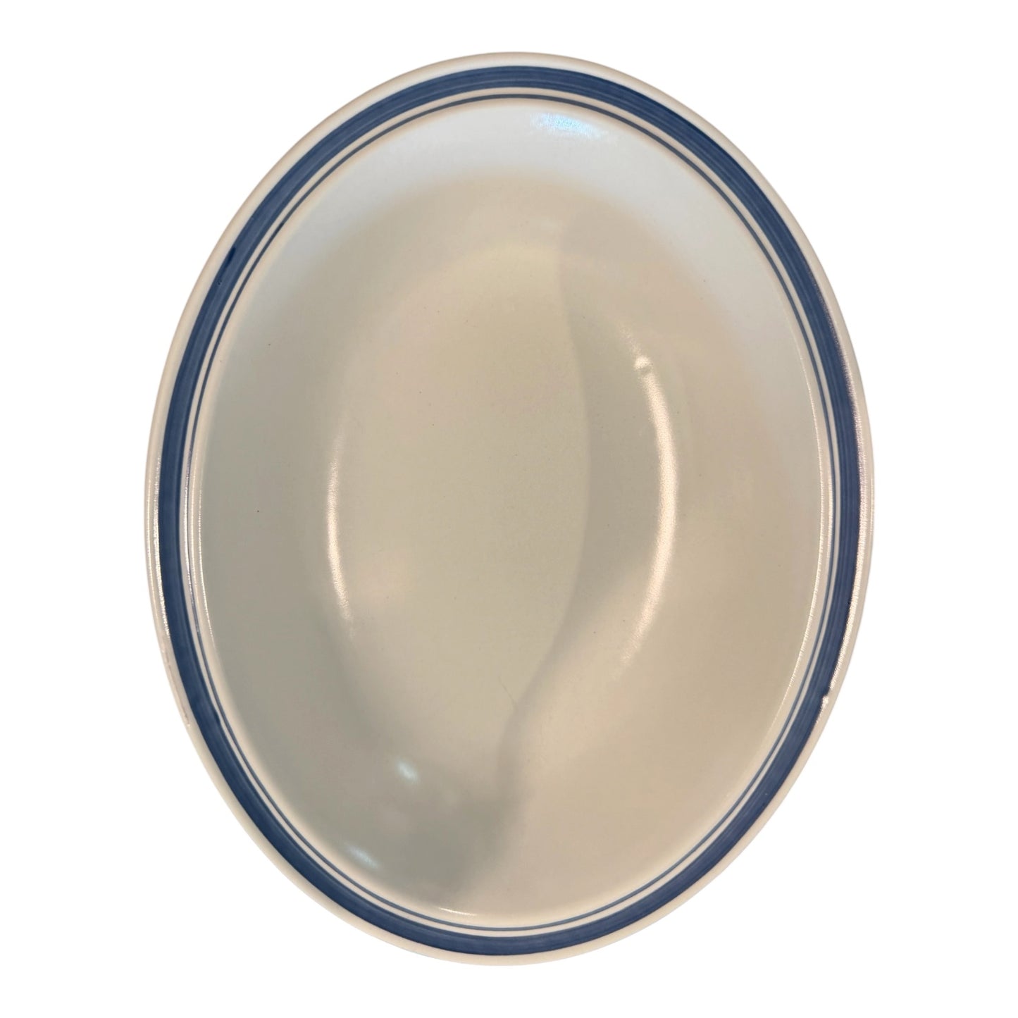 Royal Doulton Set of 2 Vintage Lambethware “Biscay” Stoneware Oval Serving Bowls  – Made in England - Cottagecore