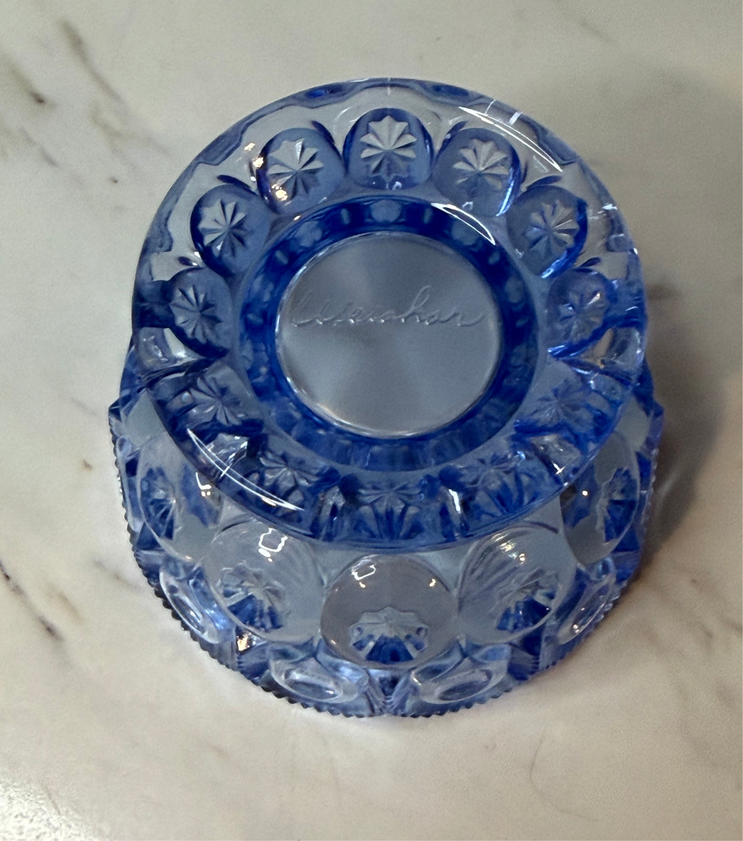 Moon & Star Kimberlite Blue | Weishar | Fairy Lamp – 3 Piece