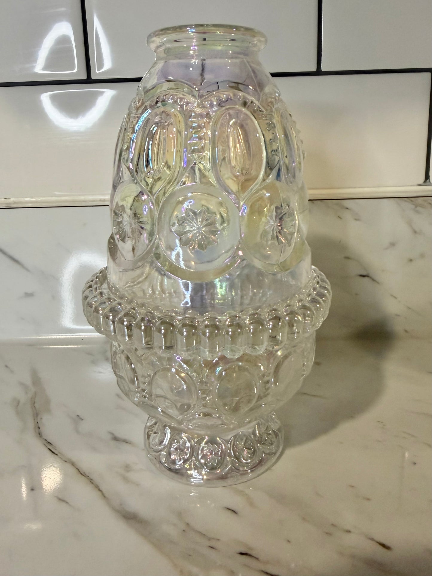 Moon & Star Crystal Carnival | Weishar | Glass Fairy Lamp – 3 Piece