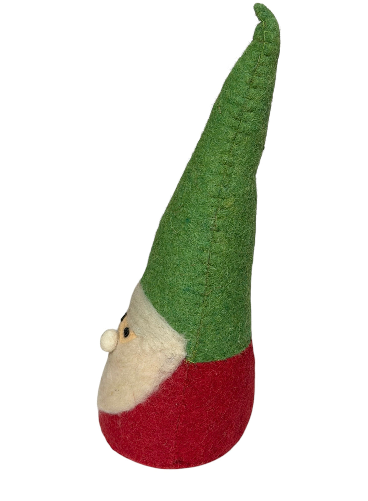 Farmhouse Felted Woodland Lucky Gnome – Anthropologie Style Christmas Décor – 11”