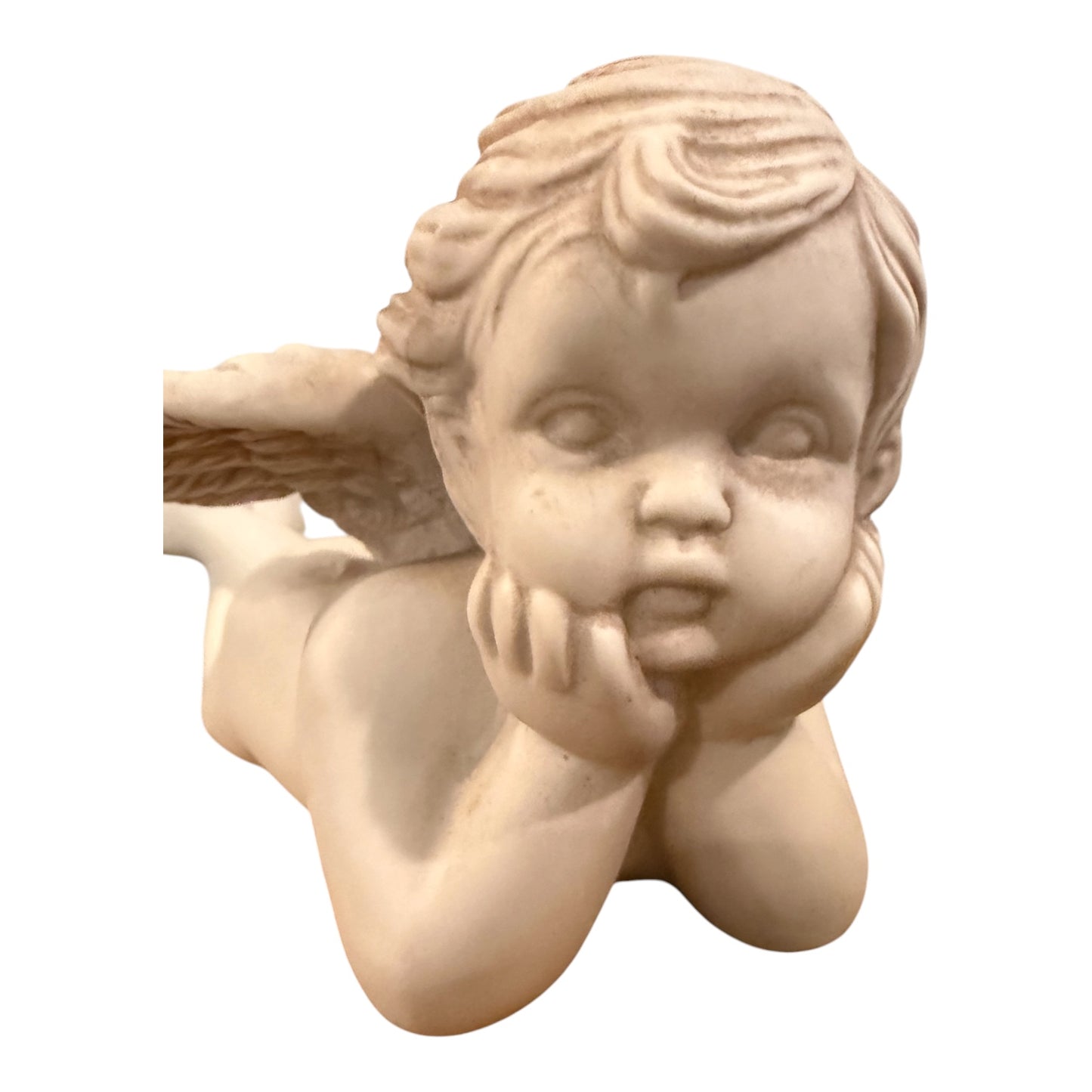 Vintage French Provincial Cherub Angel Figurines – Set of 2