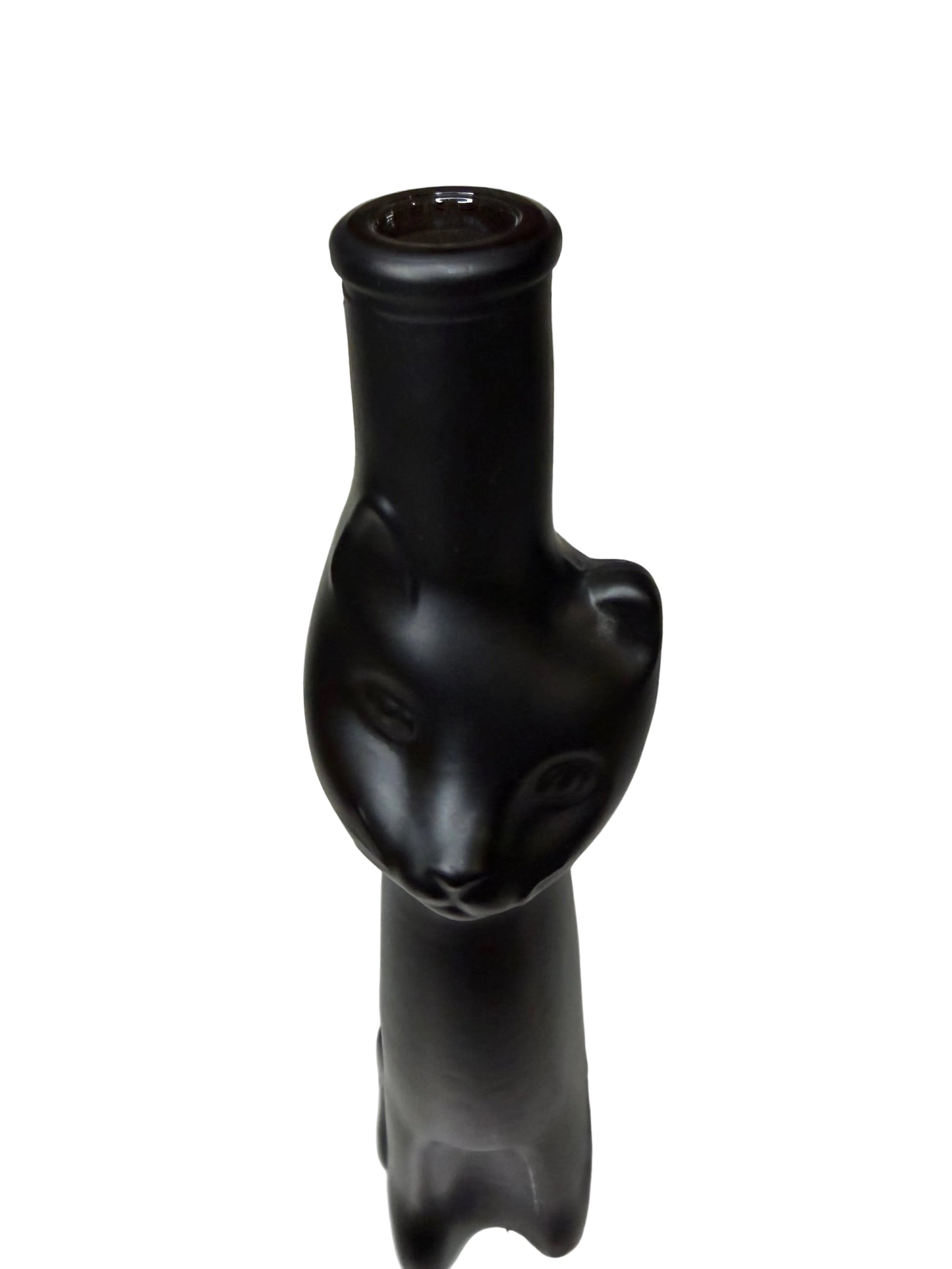 Moselland Black Cat Riesling Wine Bottle – Collectible German Decor
