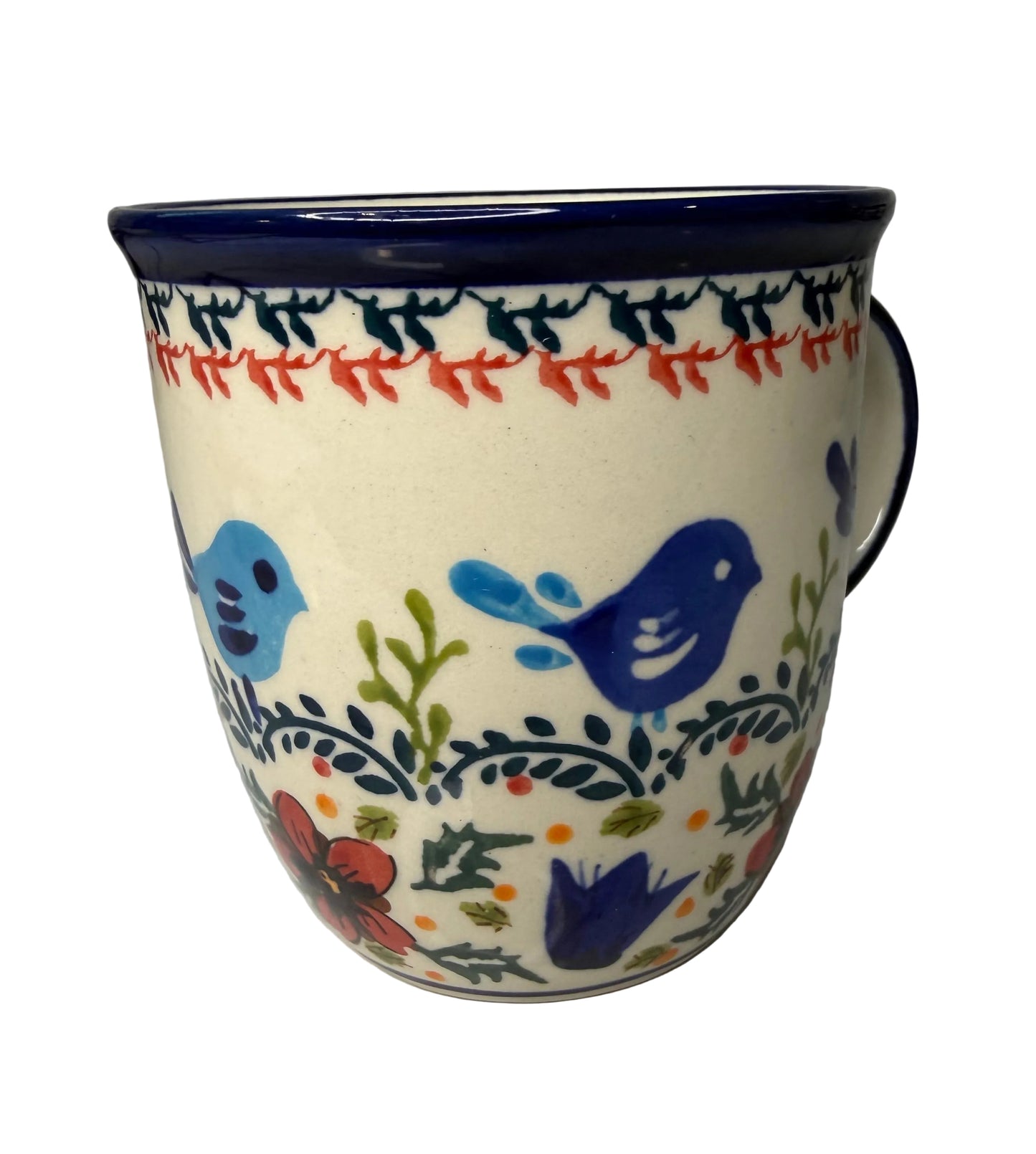 Ceramika Artystyczna Polish Pottery Bubble Mug – Unikat Pattern Art-214