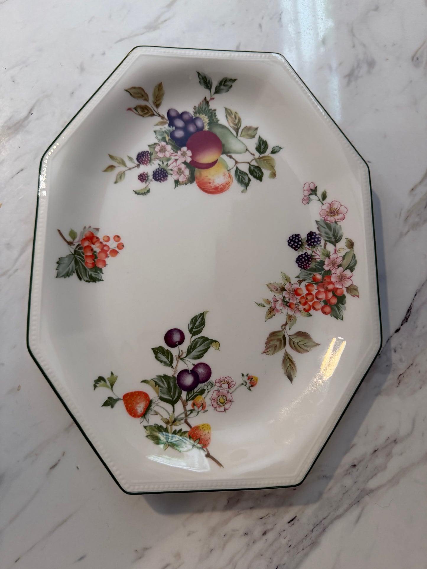 Johnson Brothers “Fresh Fruit” Serving Platter – Staffordshire England – 12” x 9”