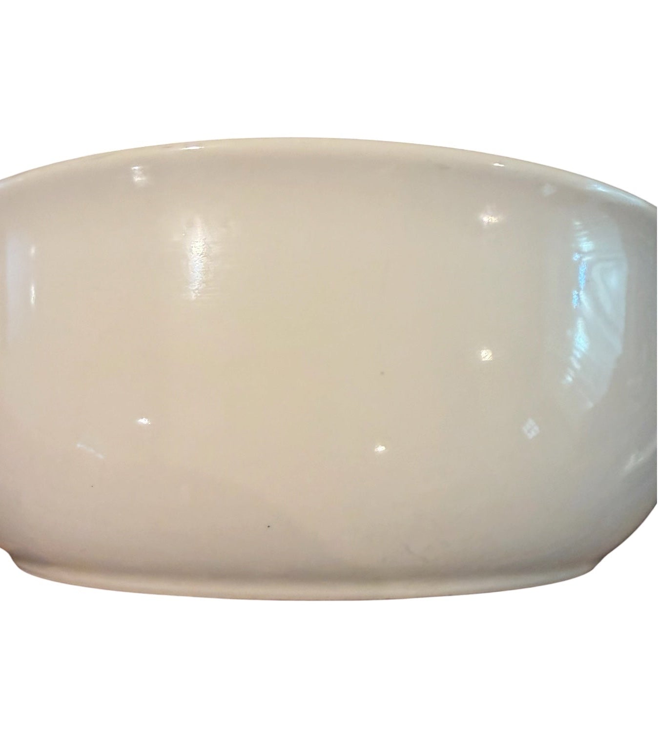 Pfaltzgraff USA Cream Vintage Stoneware Utility / Centerpiece Bowl - Beautiful Piece
