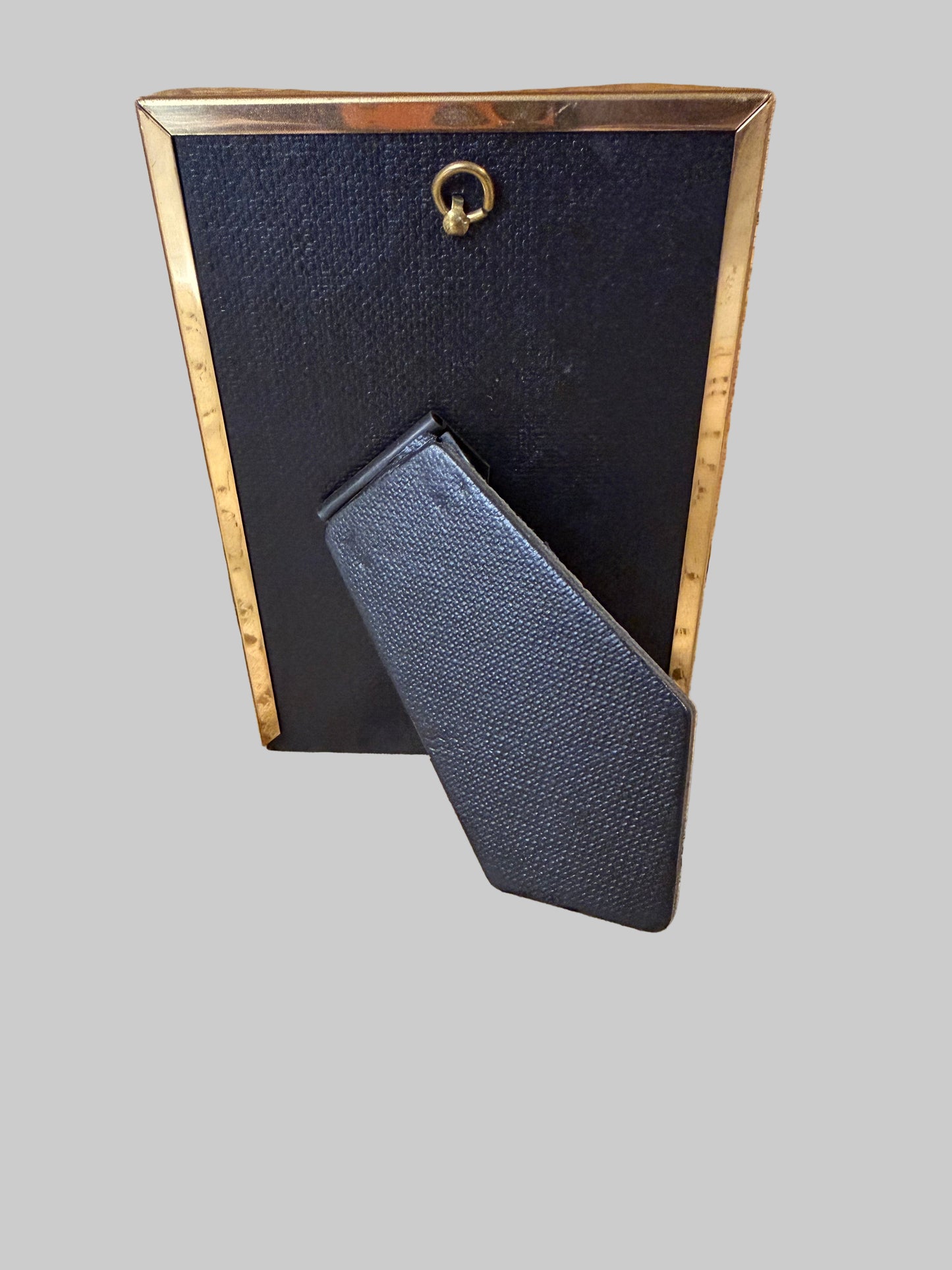 Vintage Gold Metal Ornate Picture Frame — 3” x 5”