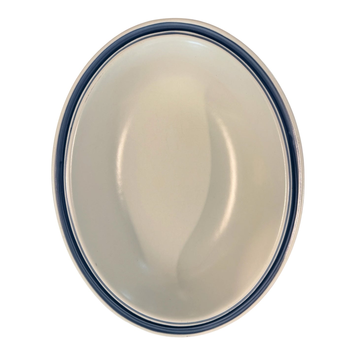 Royal Doulton Set of 2 Vintage Lambethware “Biscay” Stoneware Oval Serving Bowls  – Made in England - Cottagecore