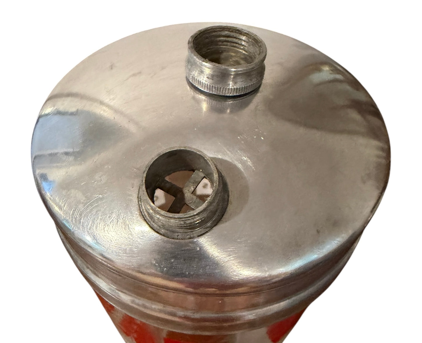 Mid-Century Modern Recipe Cocktail Shaker – Hazel-Atlas Style Barware | Retro Glass Mixer