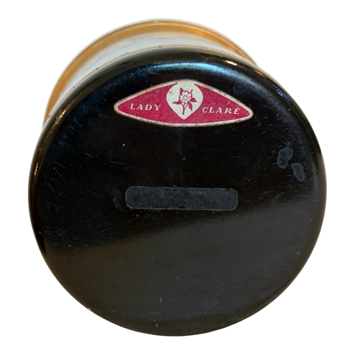 Lady Clare Windsor Castle String Dispenser – Vintage English Lacquered Tin Twine Holder - 1960s–1970s