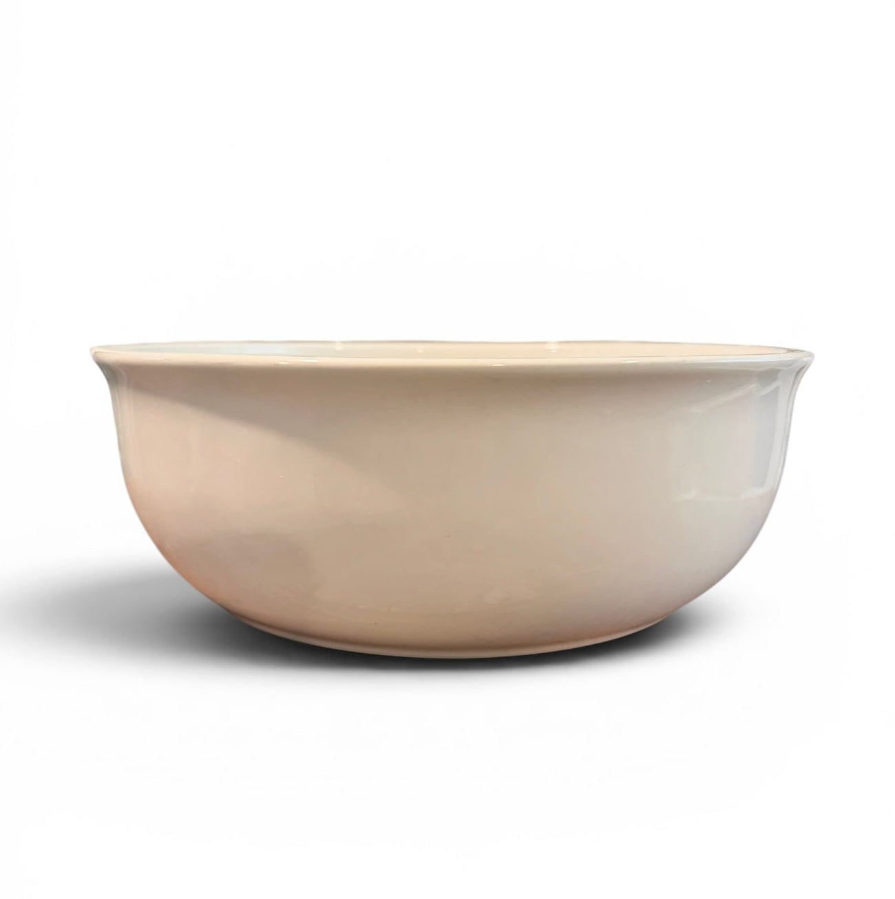 Pfaltzgraff USA Cream Vintage Stoneware Utility / Centerpiece Bowl - Beautiful Piece