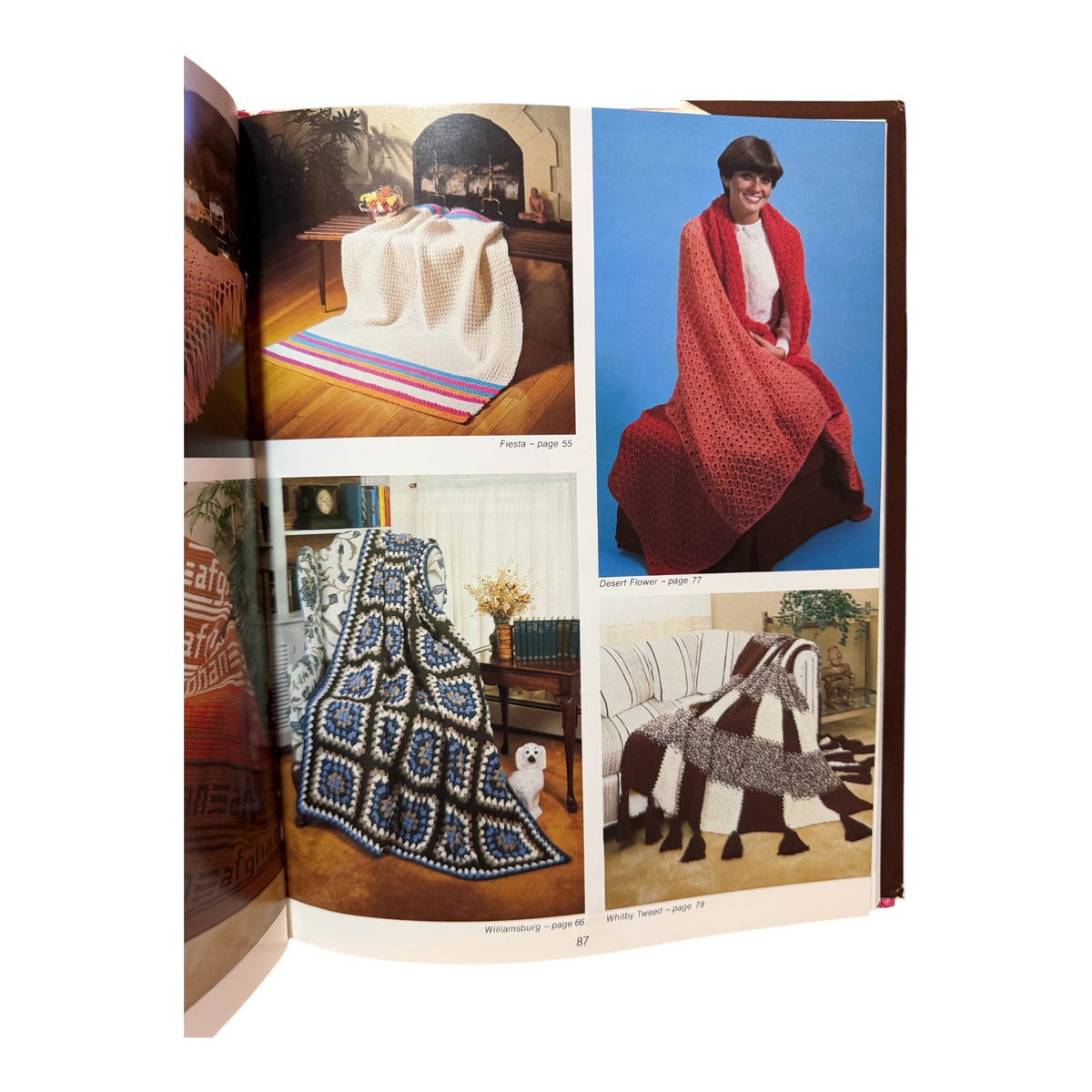 The Great Afghan Book – Vintage 1981 Needlework Pattern Book