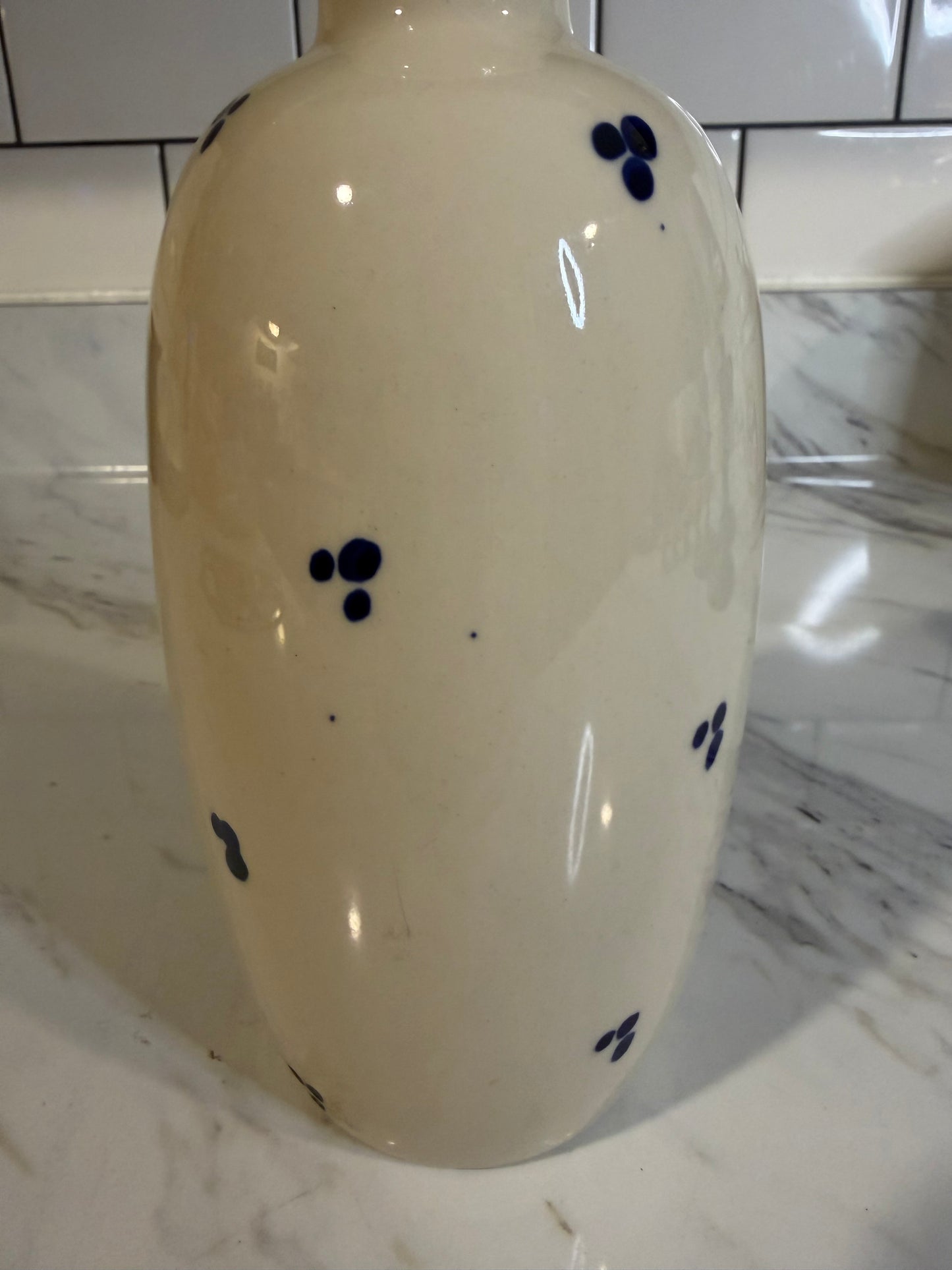 Glazed Ceramic Olive Oil Bottle – Made in Spain