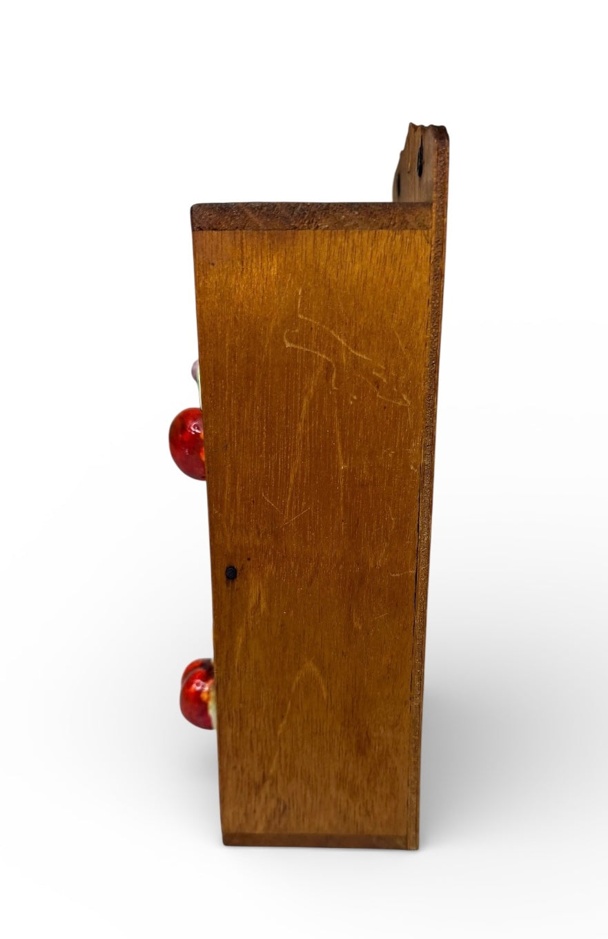 Vintage 1950s Japanese Ceramic Fruit Spice Jar Set