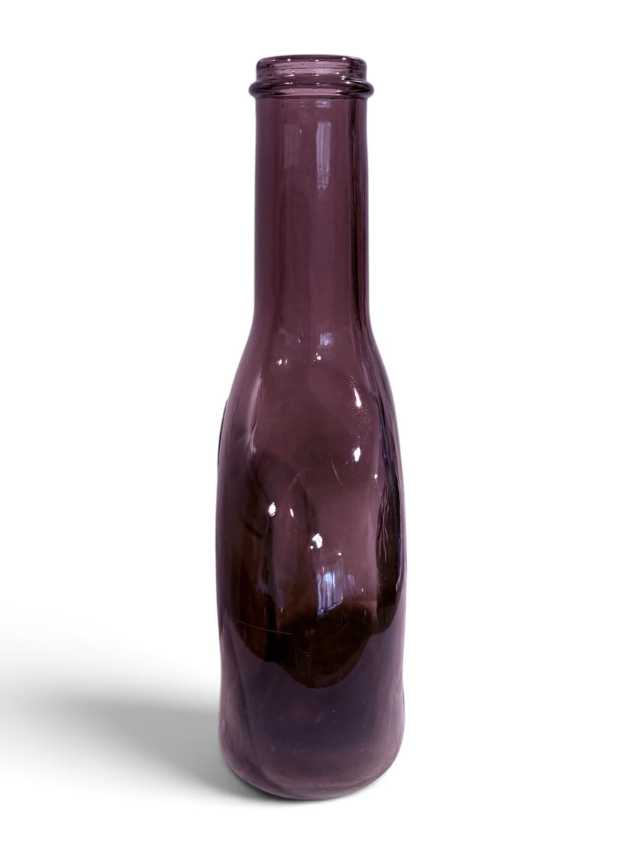Wheaton Glass Deep Amethyst Purple Vintage Historic Flask 9”Bottle / Decanter – Glassboro 1850