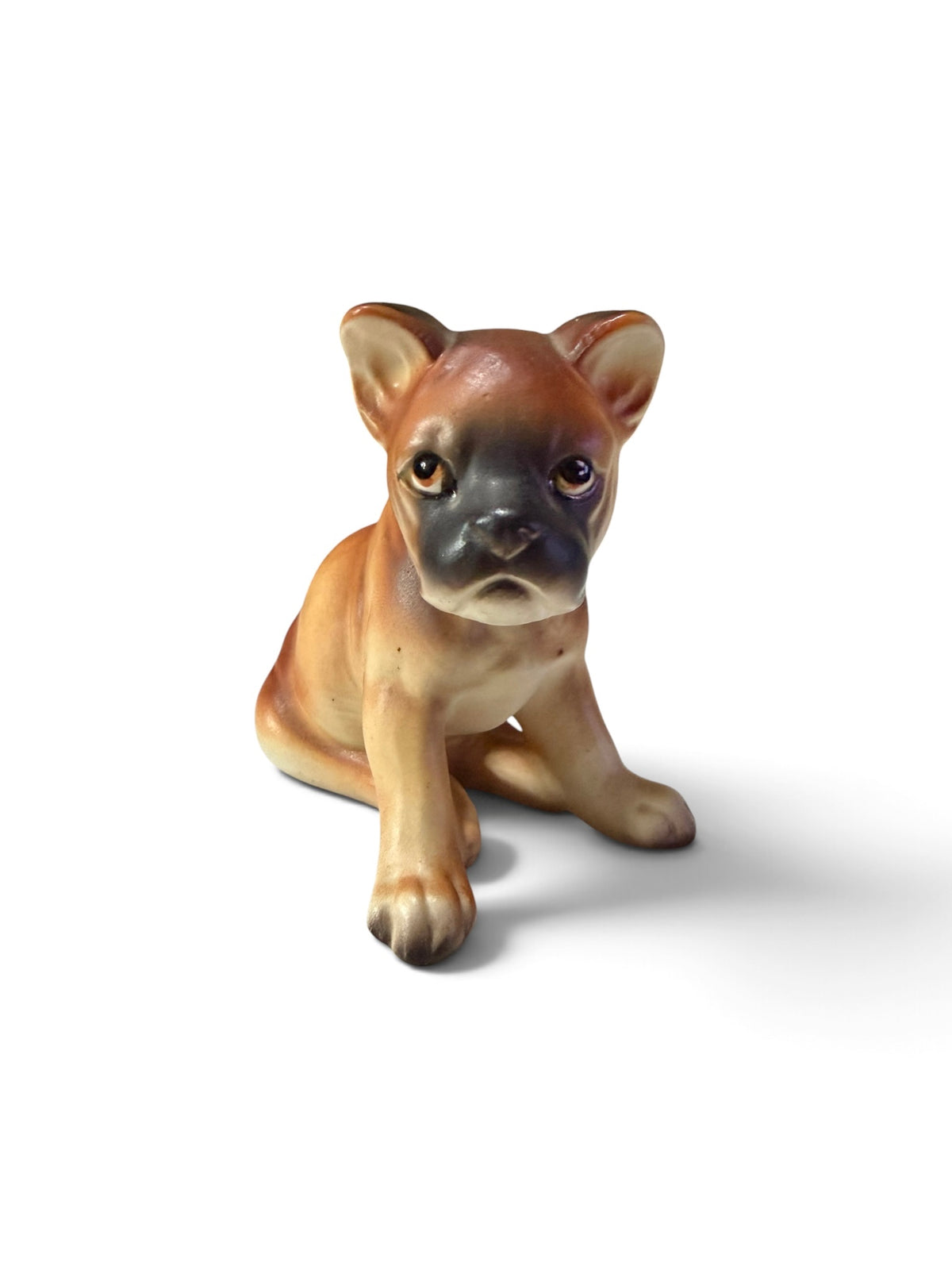 Art Line Japan Vintage Porcelain Boxer Puppy Figurine