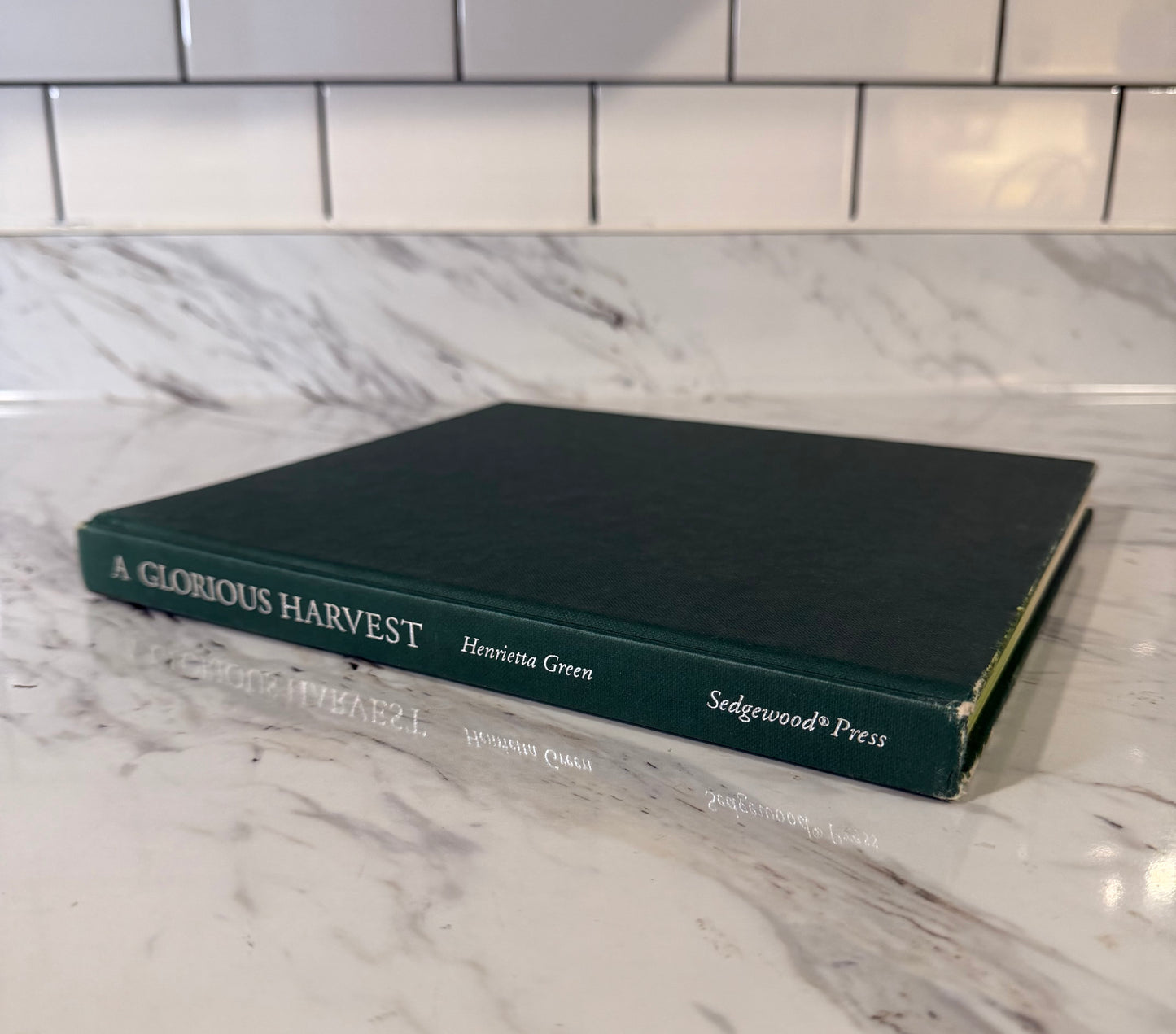 Vintage “A Glorious Harvest” by Henrietta Green – Hardcover Cookbook (1992)