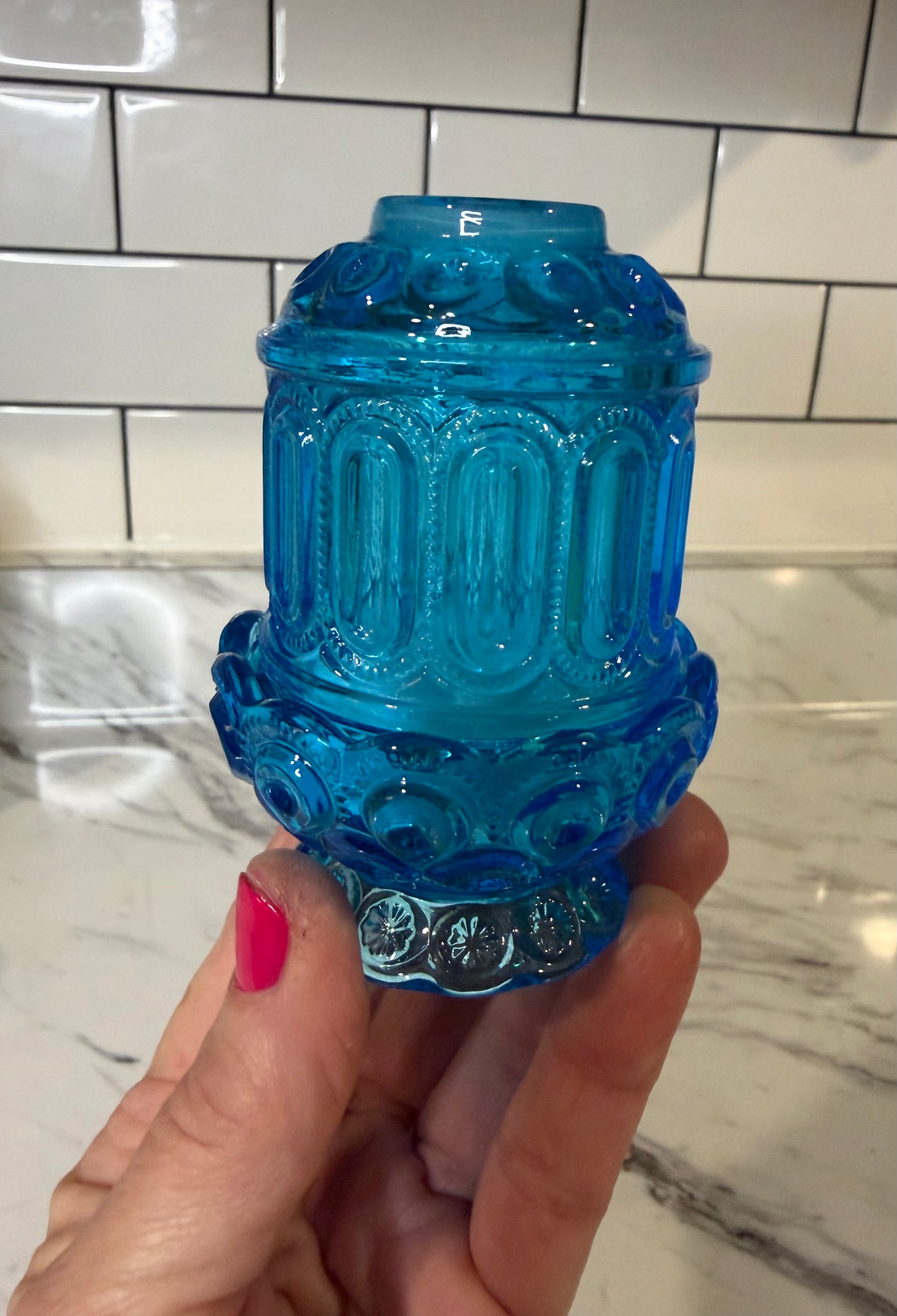 Blue Weishar Fairy Lamp - Moon & Star