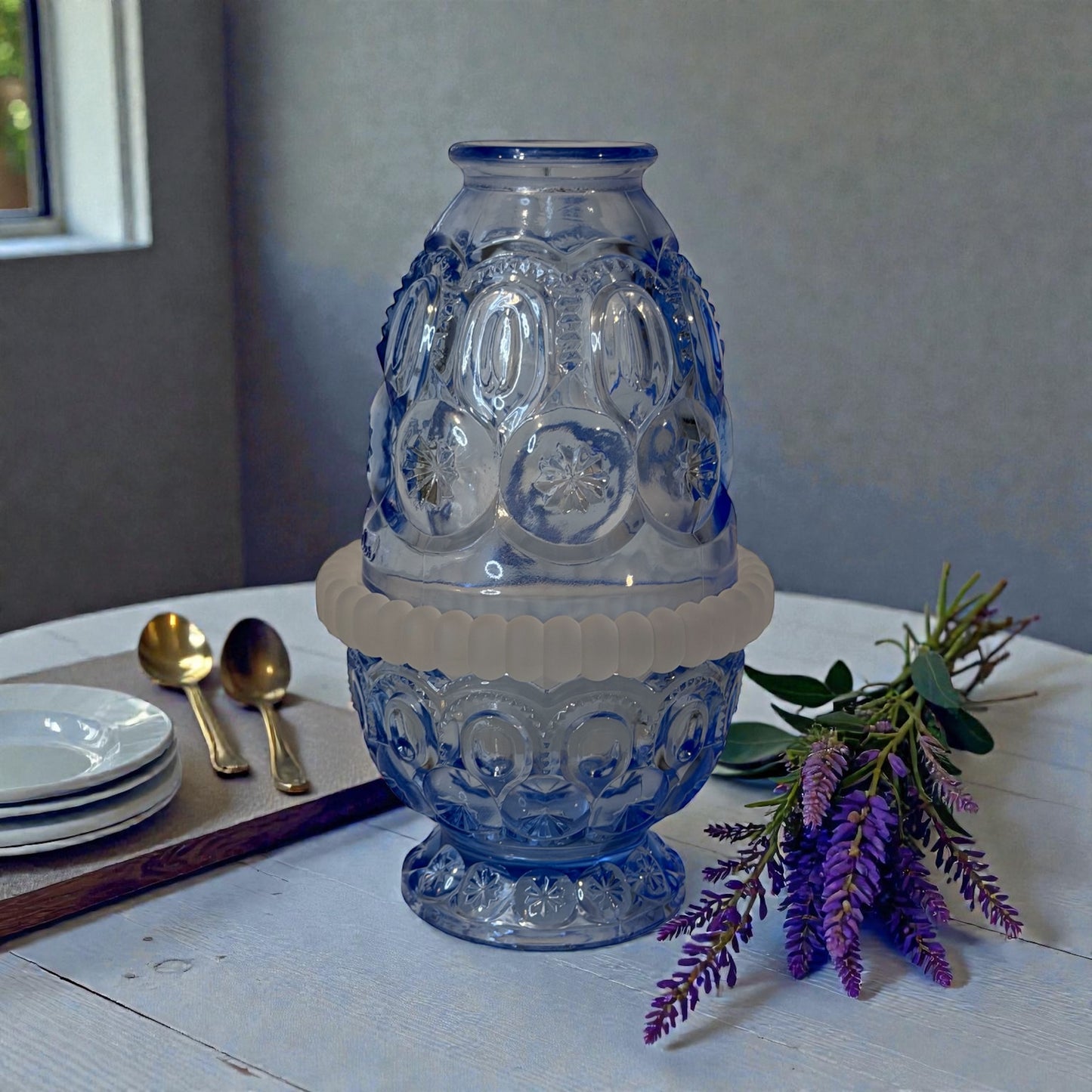 Moon & Star Kimberlite Blue | Weishar | Fairy Lamp – 3 Piece