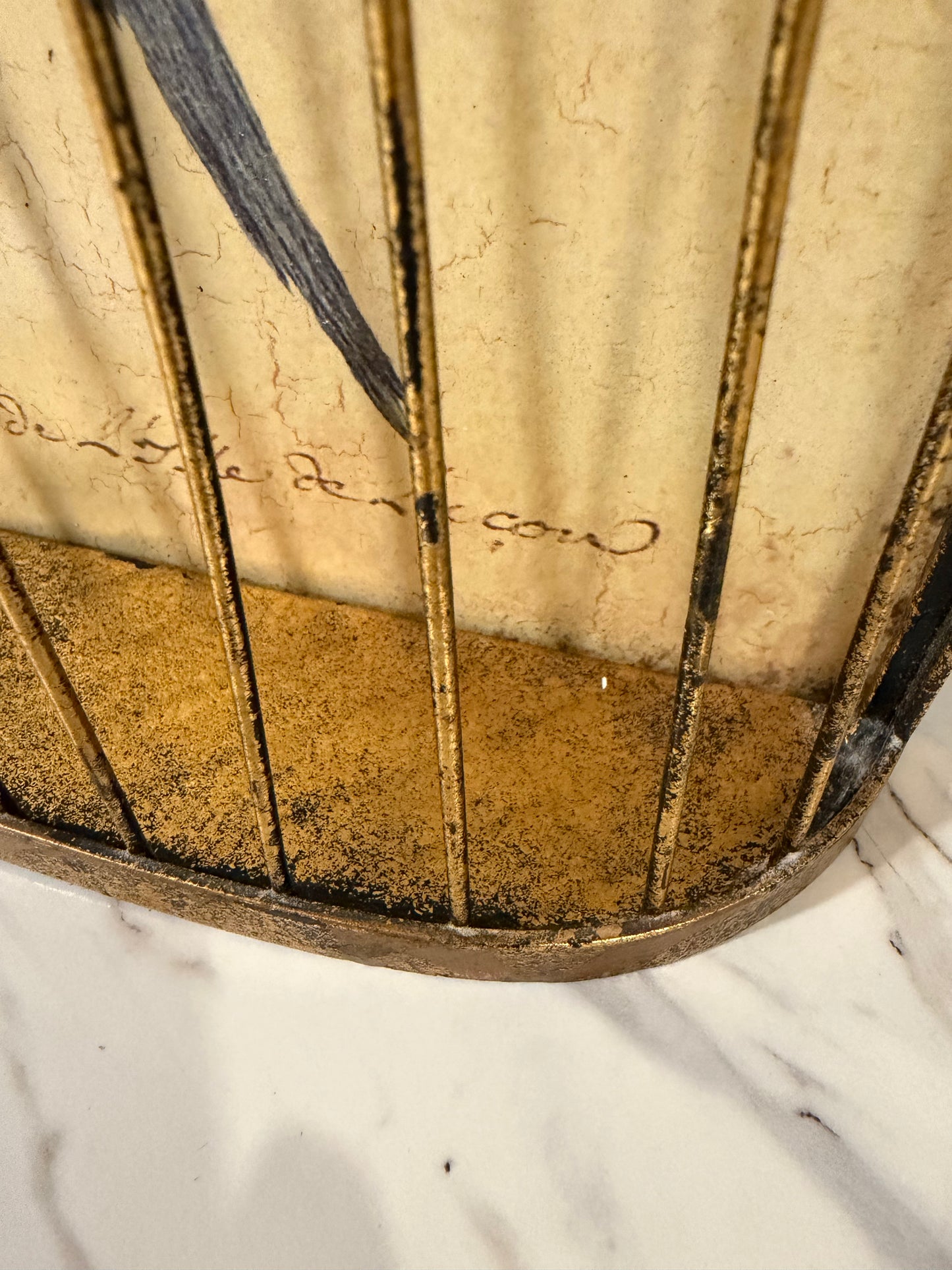 Trompe-l’œil Birdcage Wall Art