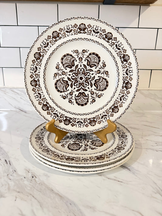 Wellesley Pattern Dinner Plate by Wood & Sons, Burslem, England