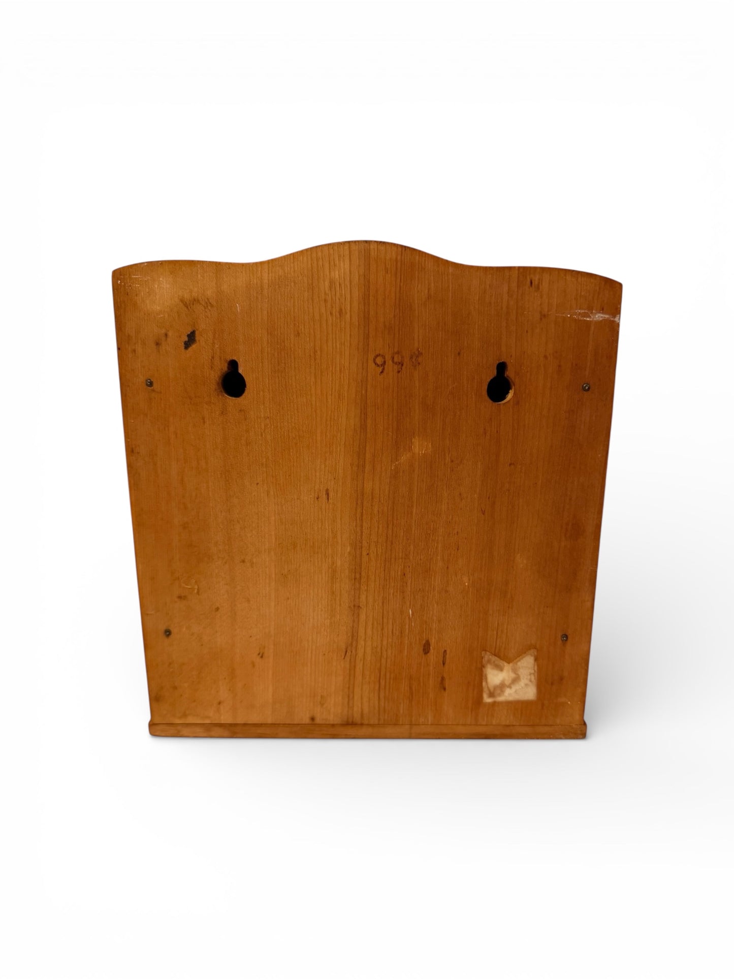 Vintage Wooden Recipe Box – Rooster Folk Art Kitchen Canister