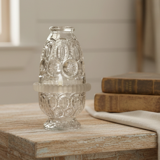 Moon & Star Clear Glass | Weishar | Fairy Lamp – 3 Piece