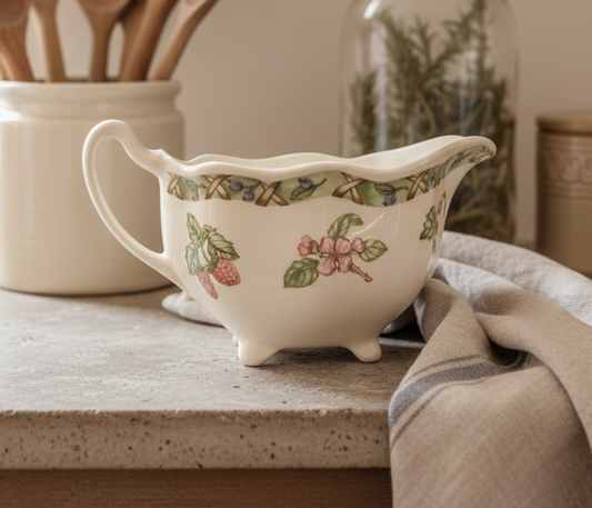 Vintage Johnson Brothers Arcadia (Fruit) Creamer | Cottagecore