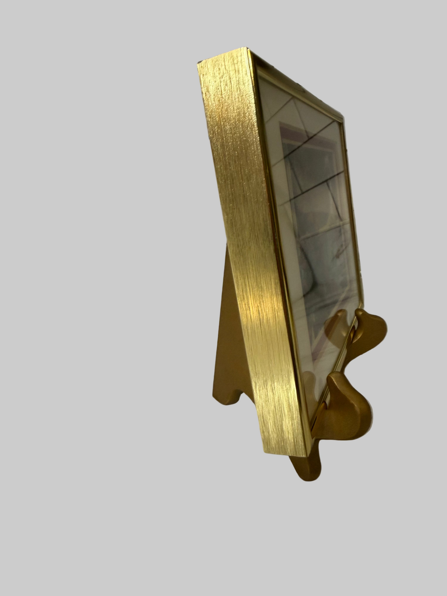 Gold Metal Framed Print of “The Crimson Rambler” by Philip Leslie Hale