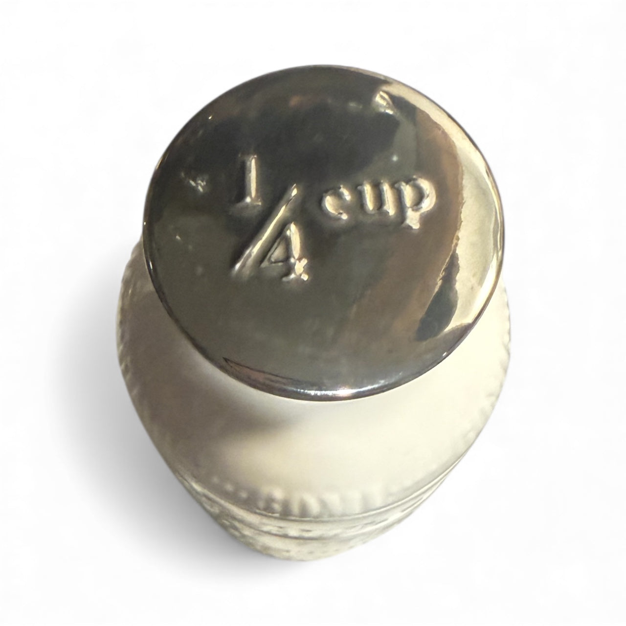 Milk Bottle Measuring Cups – 2011 Anthropologie New Bone China, Stacking Set of 4