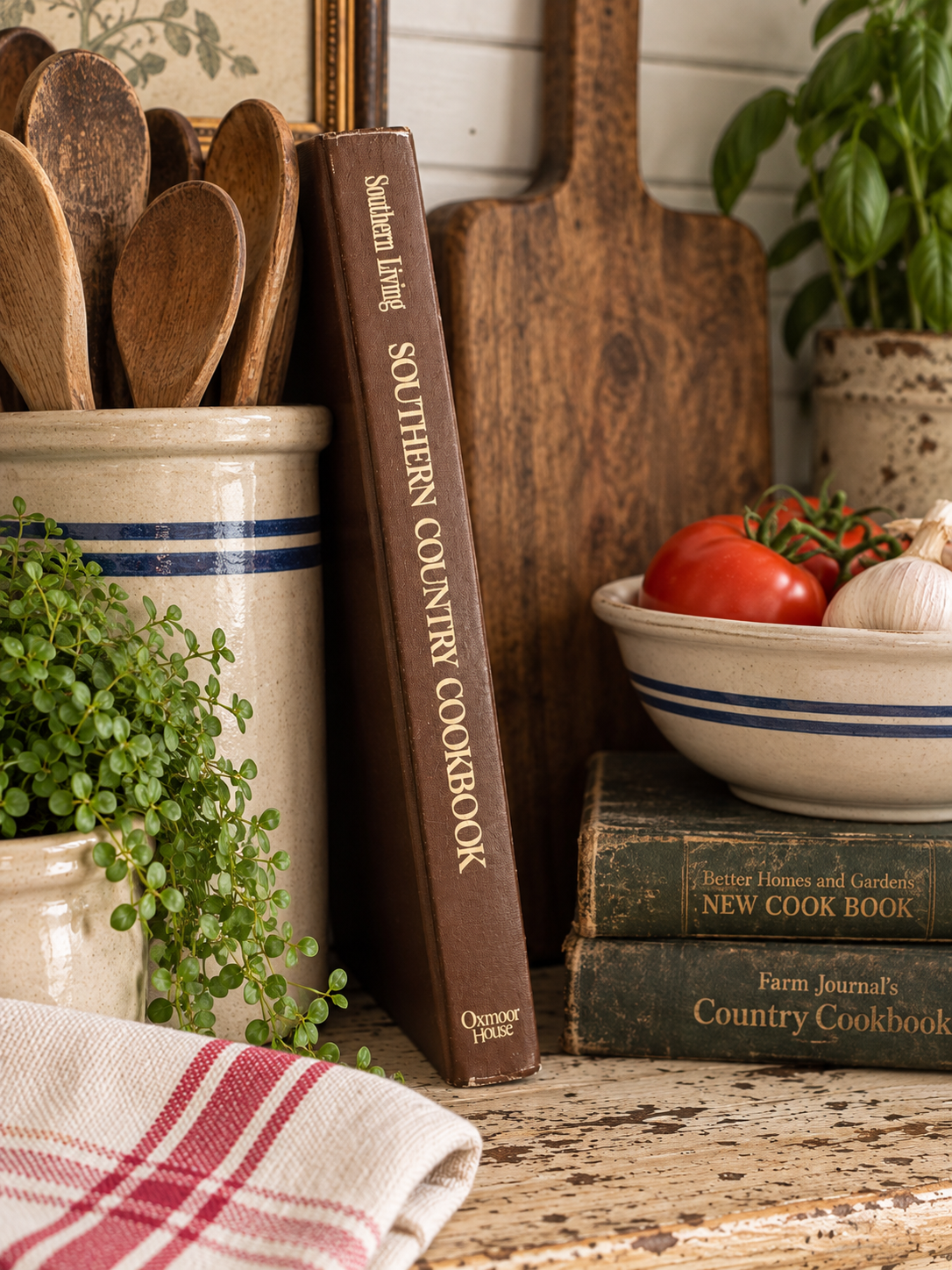 1972 Southern Country Cookbook – Lena Sturges | Southern Living | Vintage Hardcover Cookbook