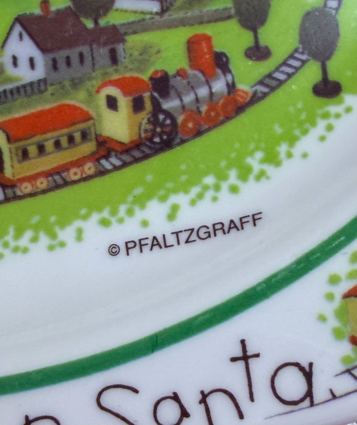 Pfaltzgraff Christmas Heritage Cookies for Santa Square Holiday Plate – 8”