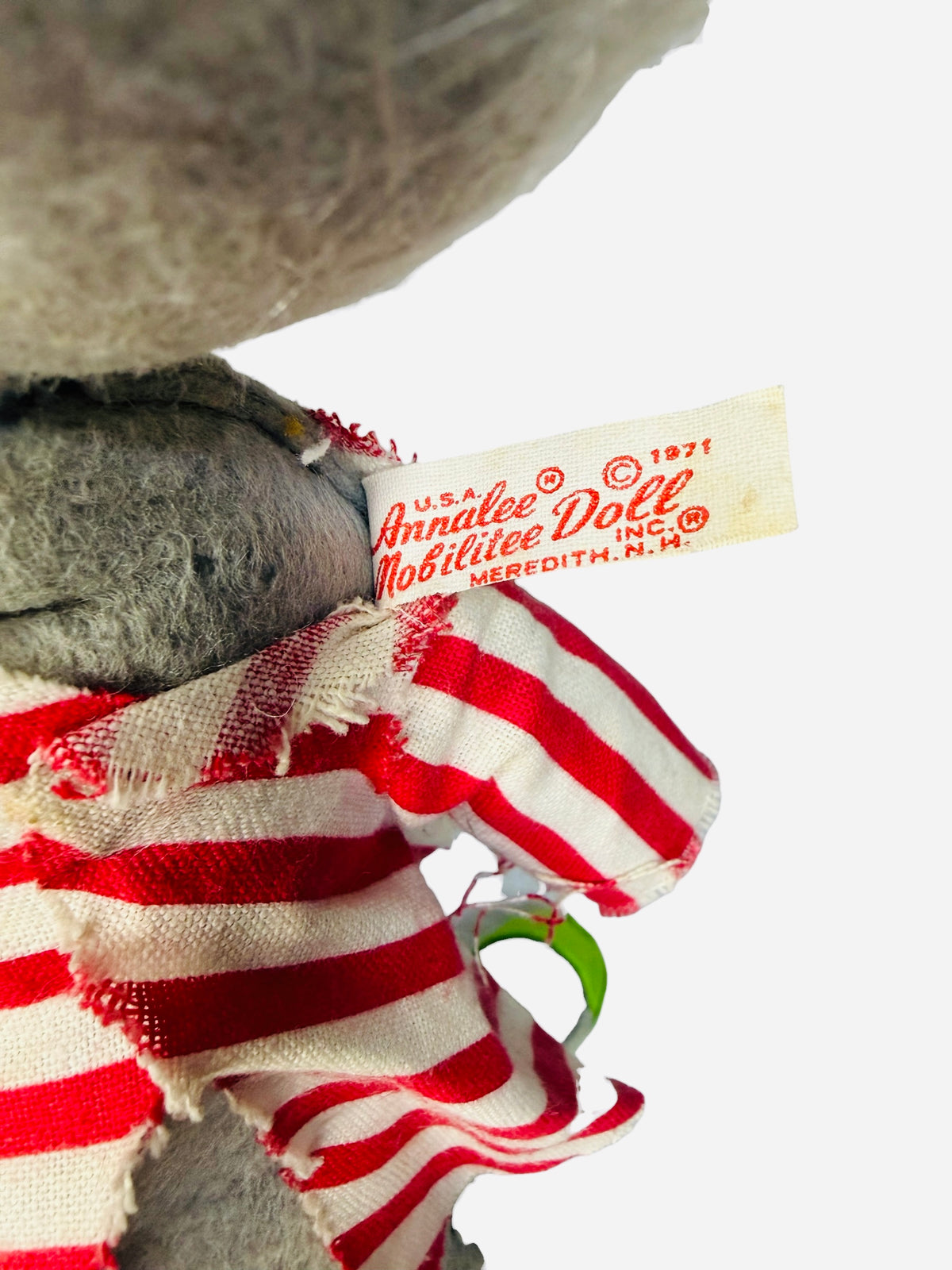 Large 1971 Annalee Mobilitee Bedtime Christmas Mouse Doll – Sugar Plum Fairy – 13.5”